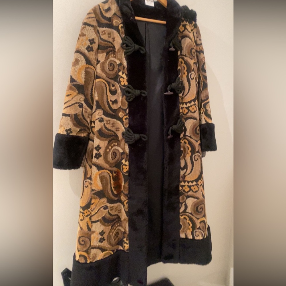 RARE Union made tapestry coat